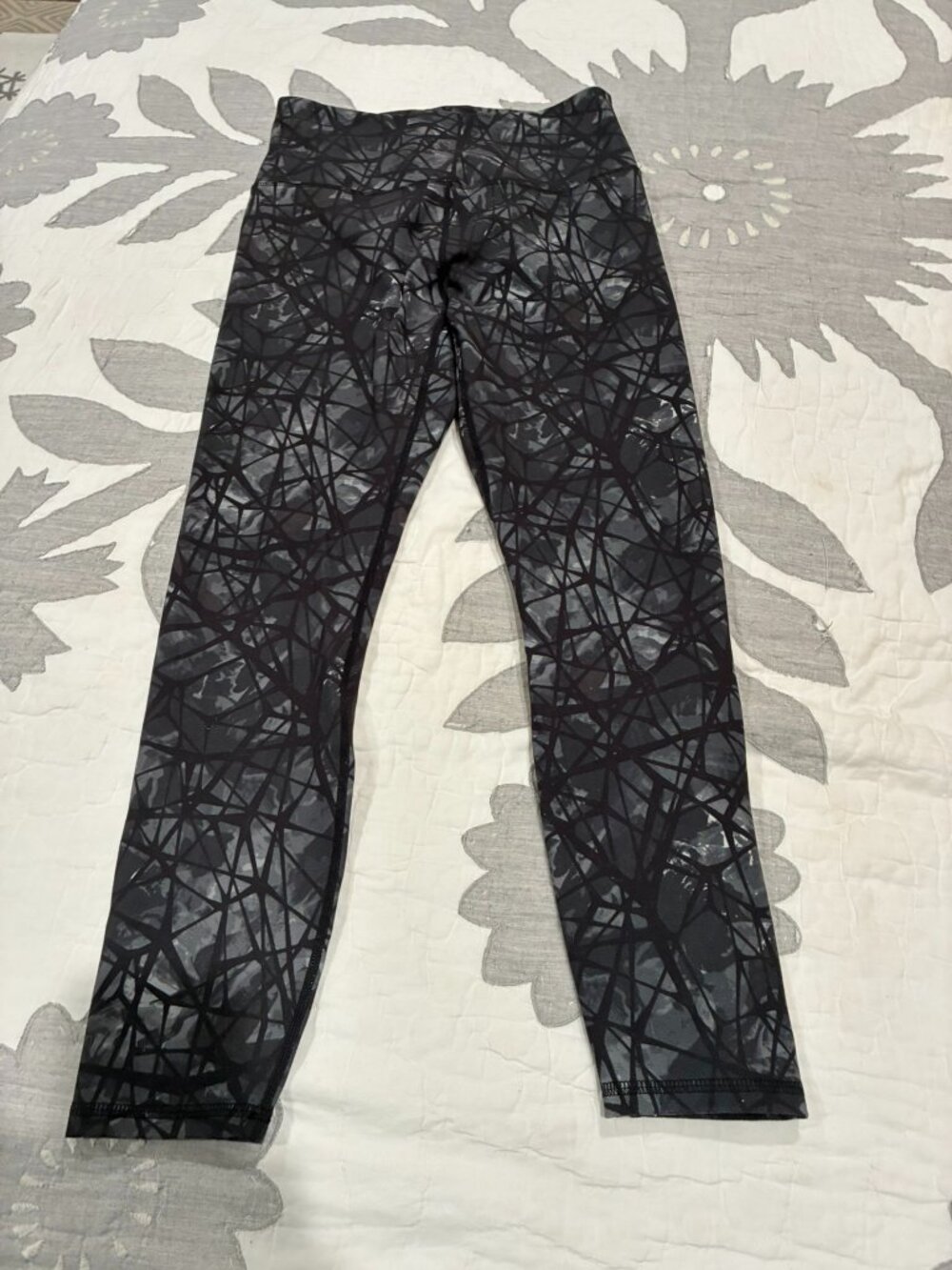 Spyder Women's Black and Grey Leggings